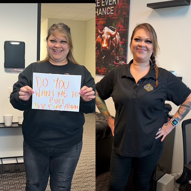 Client transformation - before and after